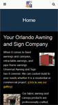 Mobile Screenshot of myuniversalawnings.com